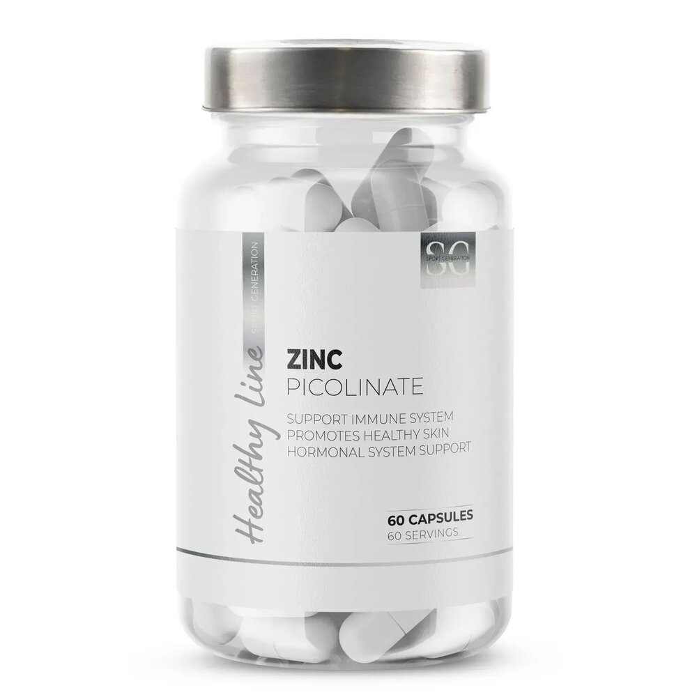 Пиколинат цинка Sport Generation Healthy Line Zinc Picolinate, 60 капсул