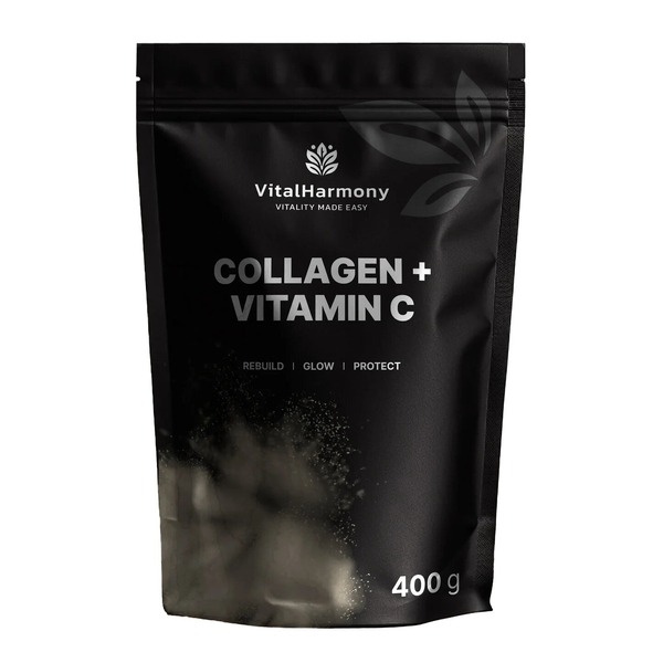 Колаген і вітамін С VitalHarmony Collagen pluc C, 400 грам