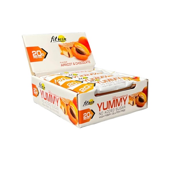 Батончик FitWin YUMMY Bar 36% no added sugar, 12*55 грам. Фото 3