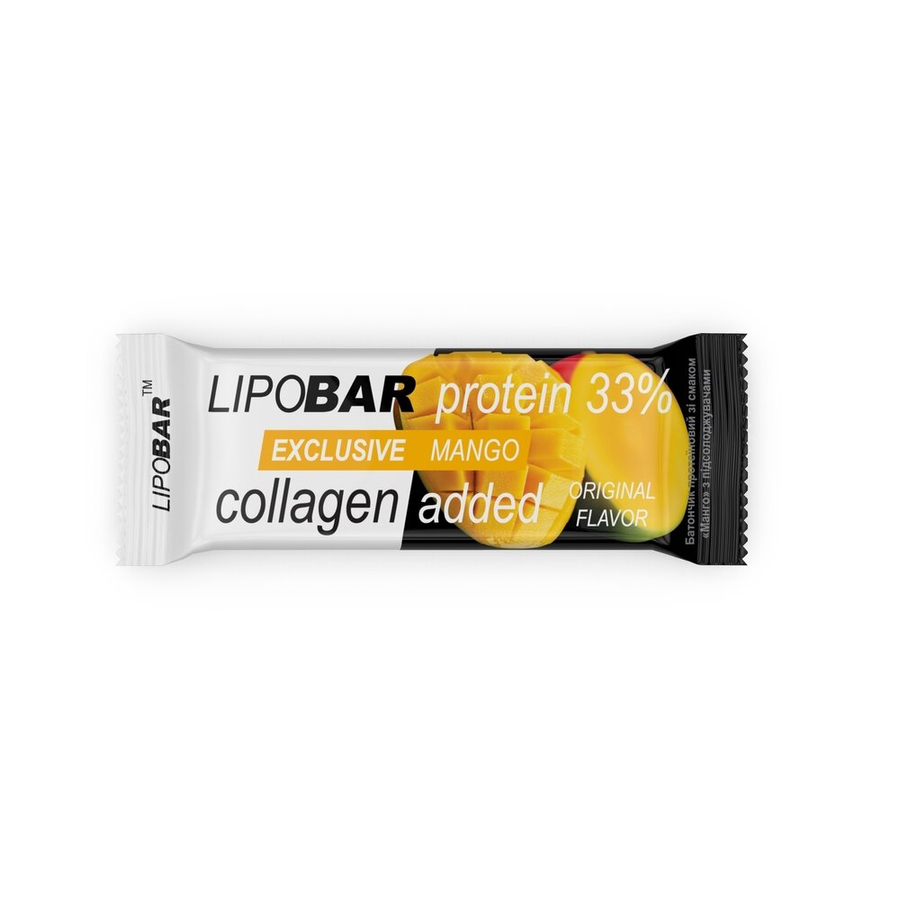 Батончик LipoBar Exclusive Protein Bar, 50 грам. Фото 9