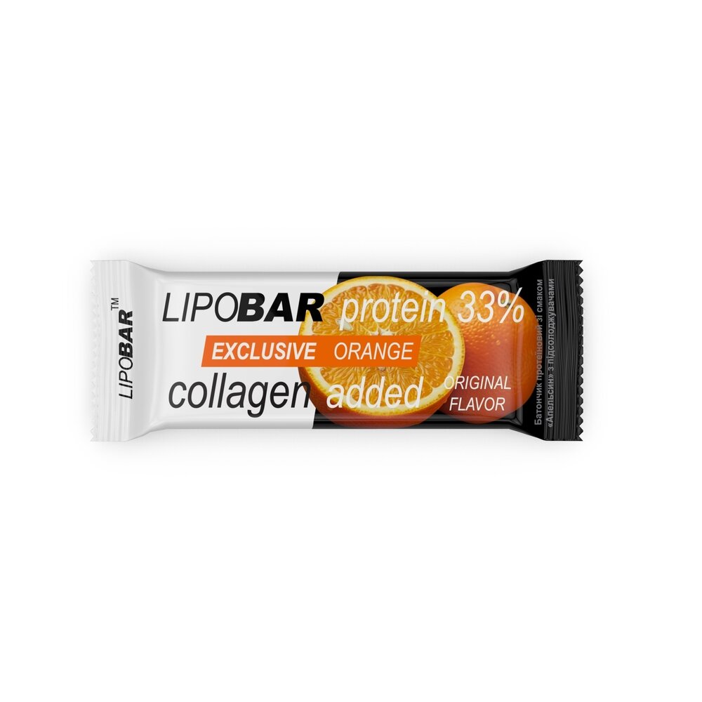 Батончик LipoBar Exclusive Protein Bar, 50 грам. Фото 11