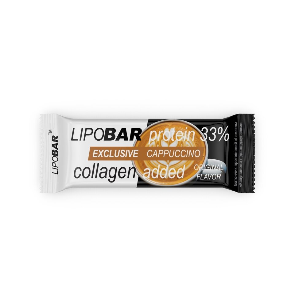 Батончик LipoBar Exclusive Protein Bar, 50 грам. Фото 3