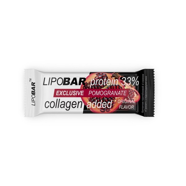 Батончик LipoBar Exclusive Protein Bar, 50 грам. Фото 13