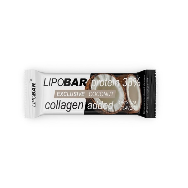 Батончик LipoBar Exclusive Protein Bar, 50 грам. Фото 7