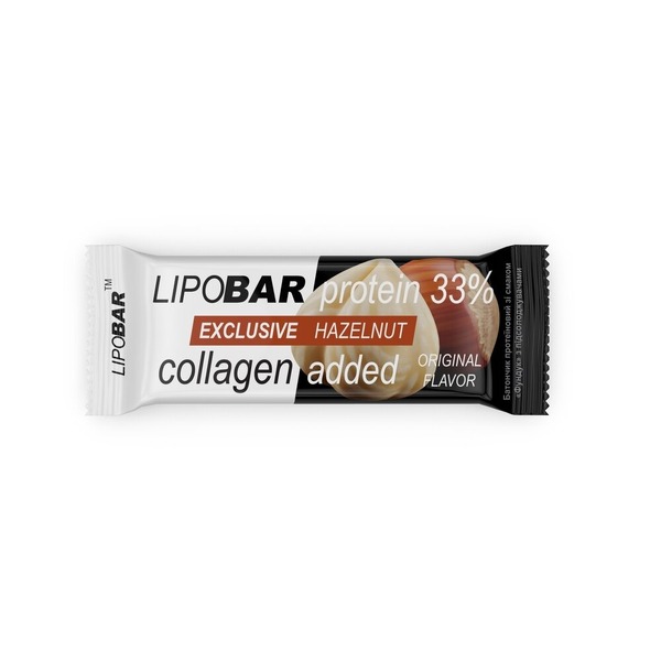 Батончик LipoBar Exclusive Protein Bar, 50 грам. Фото 8