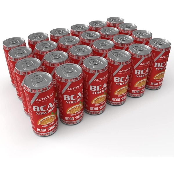 Амінокислота BCAA ActivLab BCAA Xtra Drink БЛОК, 24х330 мл. Фото 2
