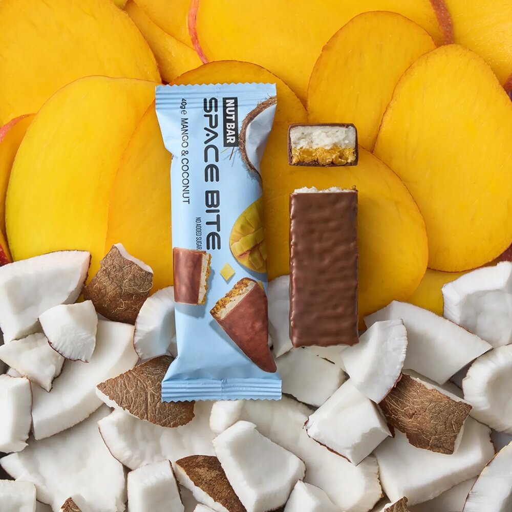 Батончик Spacefood Space Bite Nut Bar, 40 грам - Кокос-манго. Фото 3