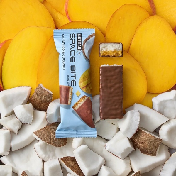 Батончик Spacefood Space Bite Nut Bar, 40 грам - Кокос-манго. Фото 3