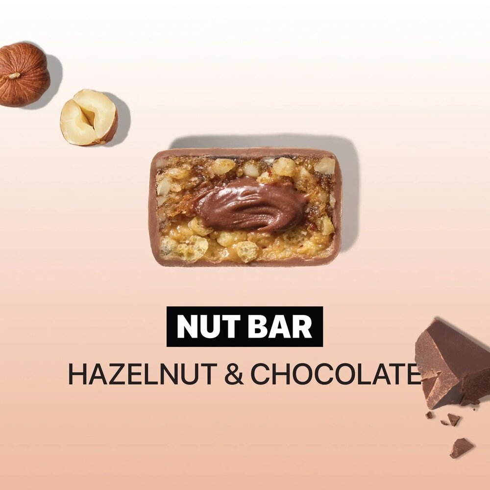 Батончик Spacefood Space Bite Nut Bar, 10*40 грам - Шоколад-фундук. Фото 2