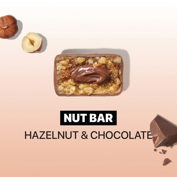 Батончик Spacefood Space Bite Nut Bar, 10*40 грам - Шоколад-фундук. Фото 2