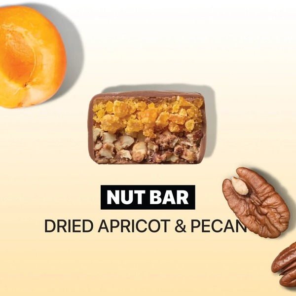 Блок батончиків Spacefood Space Bite Nut Bar, 10*40 грам - Курага -пекан. Фото 2
