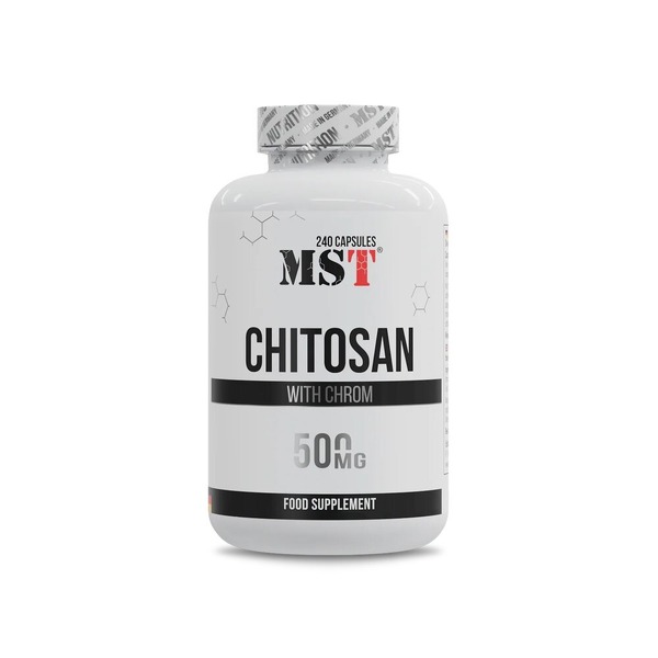 Хитозан и хром MST Nutrition Chitosan with Chrom, 240 капсул