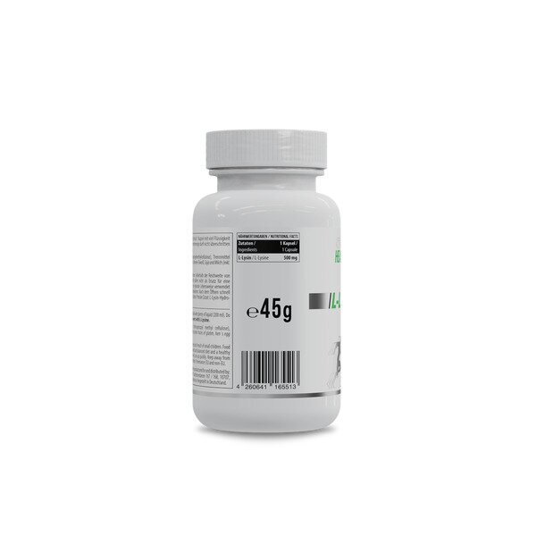 Лизин Healthy L-Lysine, 60 капсул для поддержки иммунной системы. Фото 2