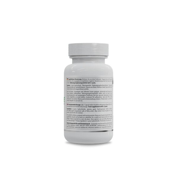 Лизин Healthy L-Lysine, 60 капсул для поддержки иммунной системы. Фото 3