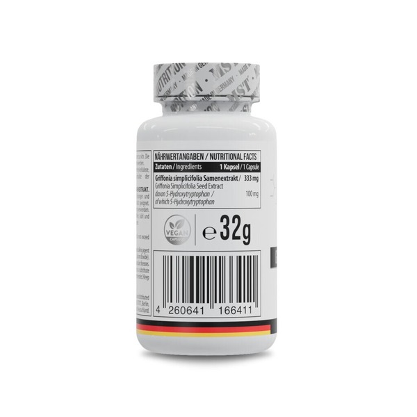 Амінокислота MST Nutrition 5-HTP 100 mg, 60 капсул підтримка нервової системи. Фото 2