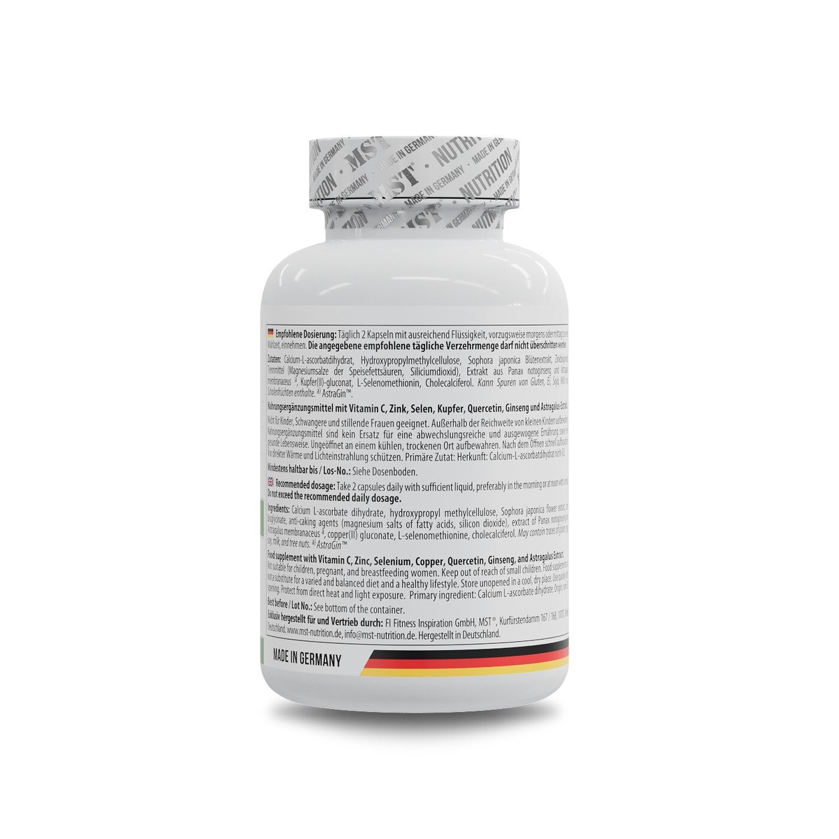 Комплекс підтримки імунної системи MST Nutrition Immune Complex, 120 капсул. Фото 3