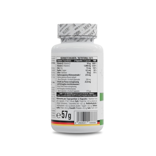Комплекс для поддержки иммунной системы MST Nutrition Immune Complex, 60 капсул. Фото 2