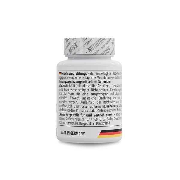 Селен MST Nutrition Selen 200 mcg, 90 таблеток. Фото 3