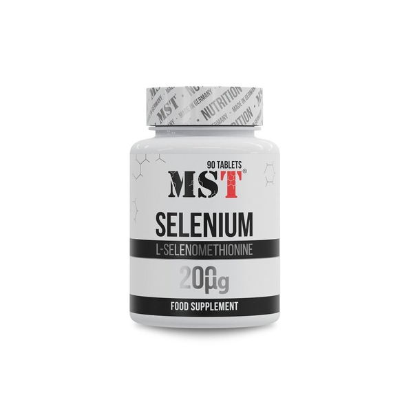 Селен MST Nutrition Selen 200 mcg, 90 таблеток