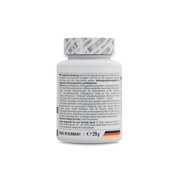 Натуральная добавка MST Nutrition Sleep IQ, 30 капсул для улучшения сна. Фото 3