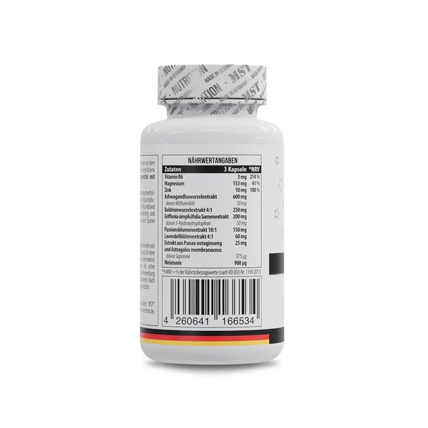Натуральний комплекс MST Nutrition Sleep IQ, 60 капсул для покращення сну. Фото 2