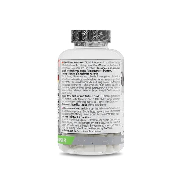 Жироспалювач MST Nutrition L-Carnitine Acetyl, 90 капсул. Фото 3