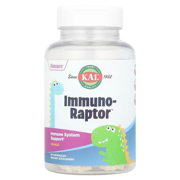 Витаминно-минеральный комплекс для детей KAL Immuno-Raptor, 60 жевательных таблеток