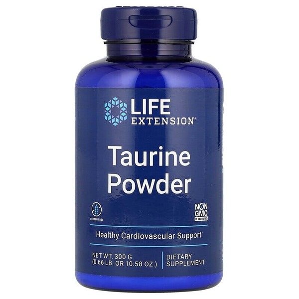 Таурін у порошку Life Extension Taurine Powder, 300 грам