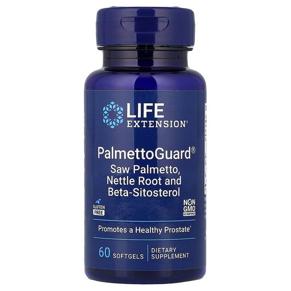 Екстракт сероної Life Extension PalmettoGuard, 60 капсул
