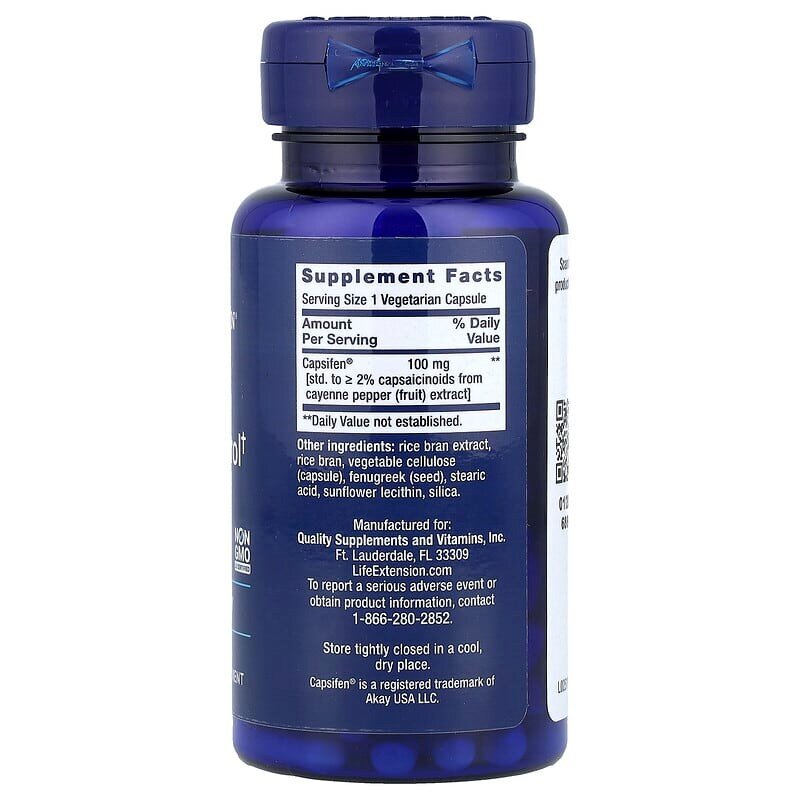 Жиросжигатель Life Extension Thermo Weight Control, 60 вегакапсул. Фото 2