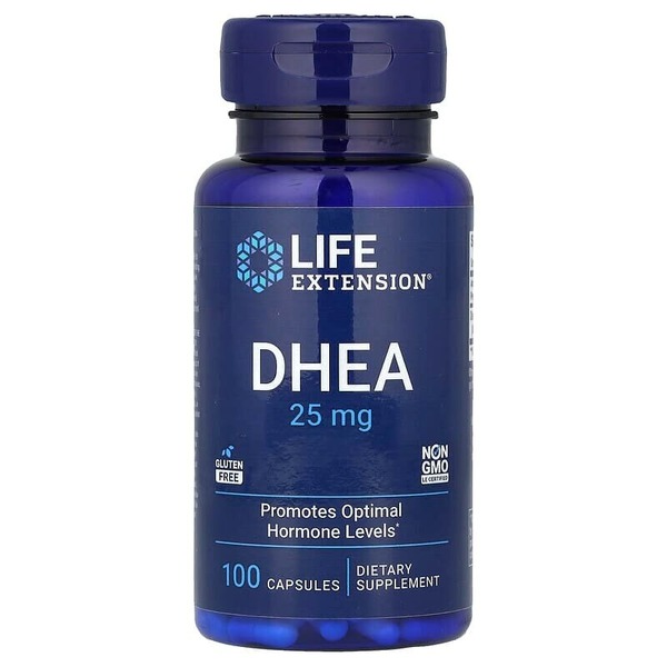 Стимулятор тестостерону Life Extension DHEA 25 mg, 100 капсул
