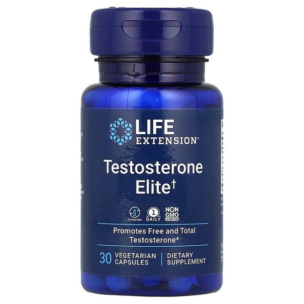 Стимулятор тестостерону Life Extension Testosterone Elite, 30 вегакапсул