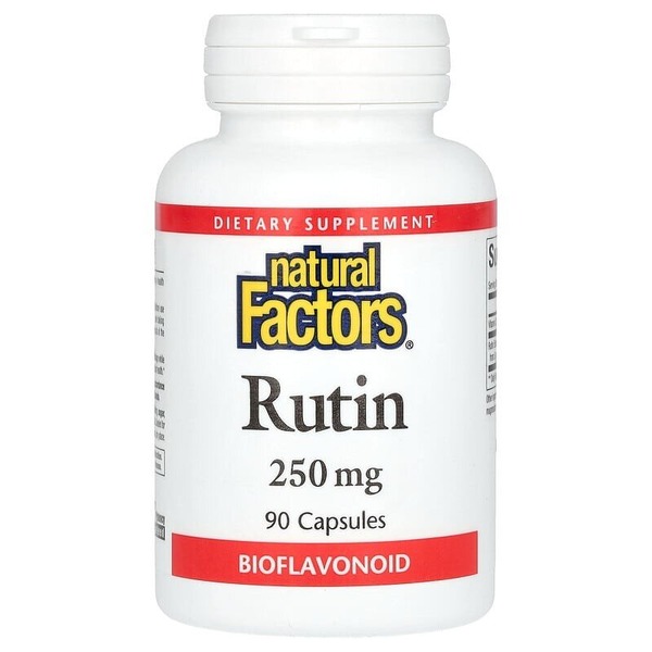 Рутін Natural Factors Rutin 250 mg, 90 капсул