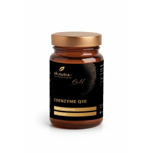 Антиоксидант VitalHarmony Gold Coenzyme Q10, 30 капсул для підтримки серця та енергії