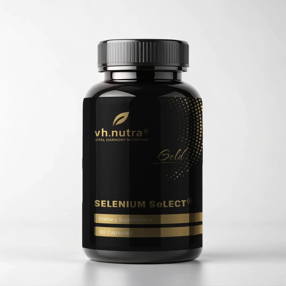 Высокоусвояемый селен VitalHarmony Gold Selenium SeLECT, 90 капсул