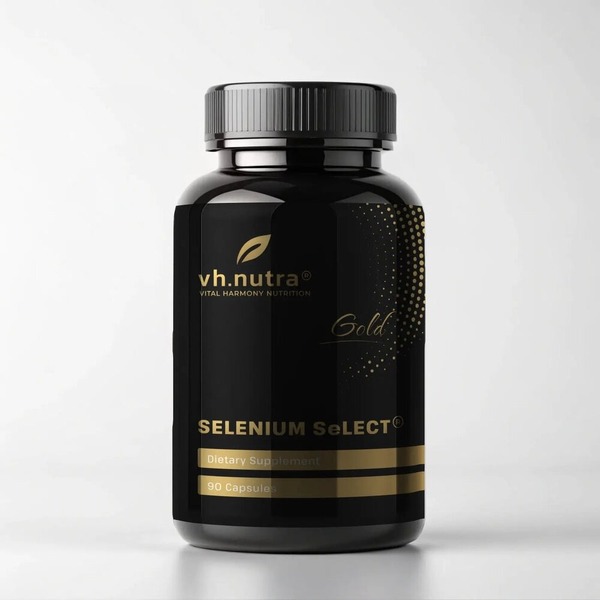 Высокоусвояемый селен VitalHarmony Gold Selenium SeLECT, 90 капсул
