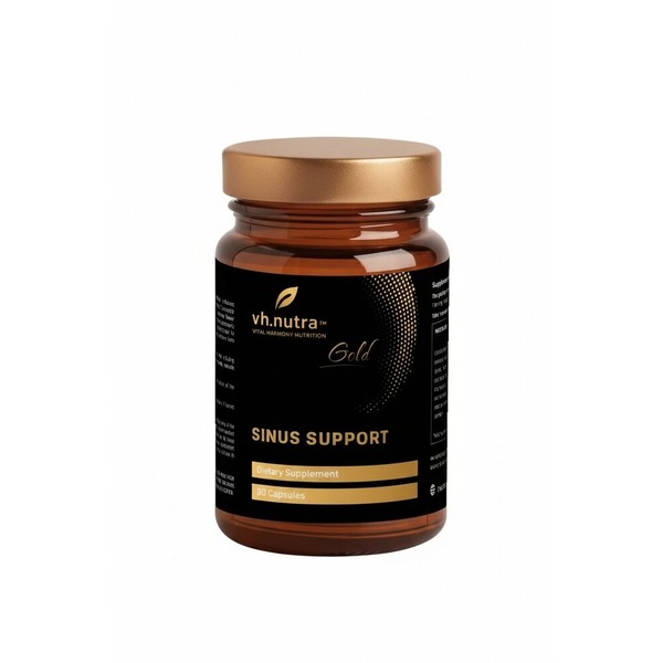Натуральная добавка VitalHarmony Gold Sinus Support, 30 капсул
