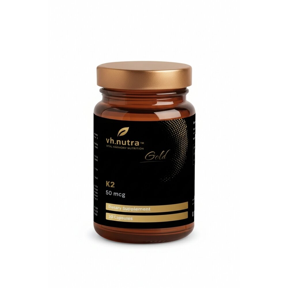 Менахінон-7 VitalHarmony Gold Vitamin K2, 30 капсул