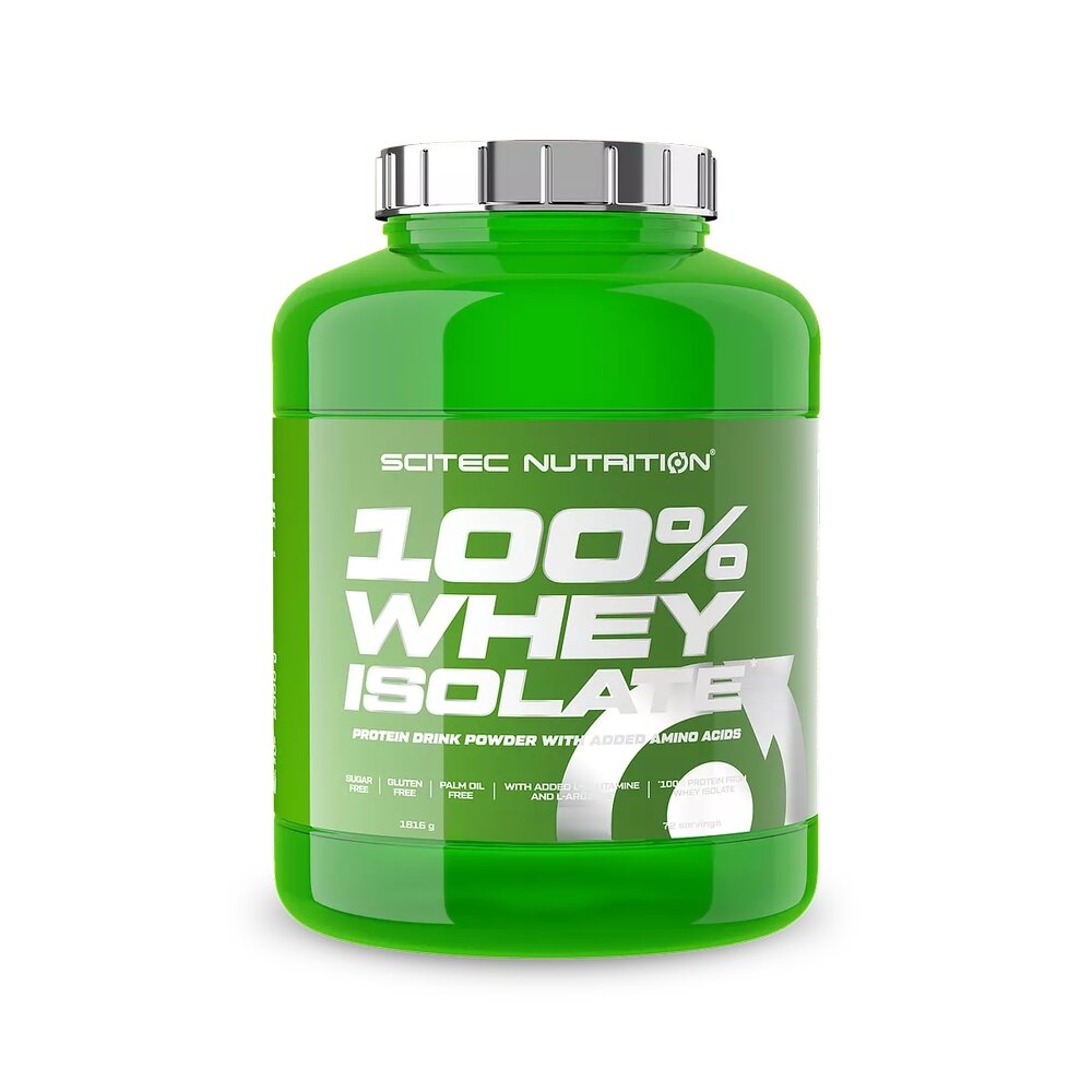 Сироватковий ізолят Scitec Nutrition 100% Whey Isolate, 1.8 кг
