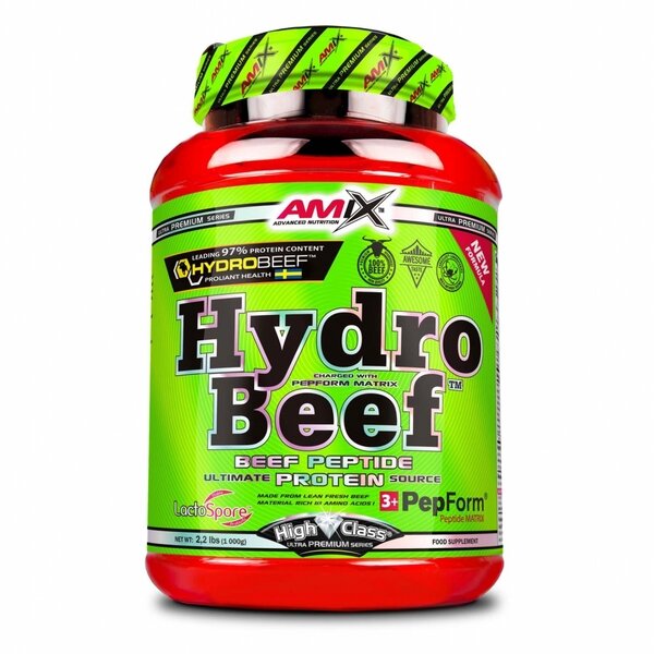 Гідролізований яловичий протеїн AMIX HydroBeef Protein, 1 кг