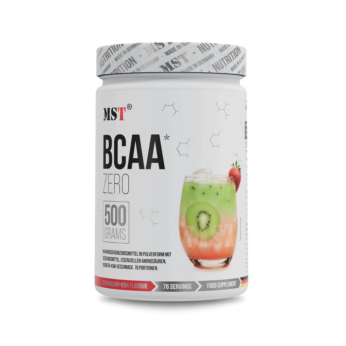 Аминокислоты MST Nutrition BCAA ZERO, 500 грамм. Фото 7