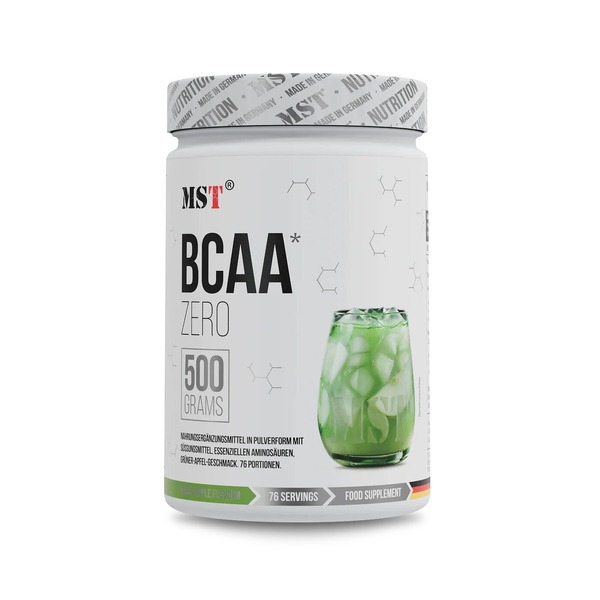 Аминокислоты MST Nutrition BCAA ZERO, 500 грамм. Фото 4