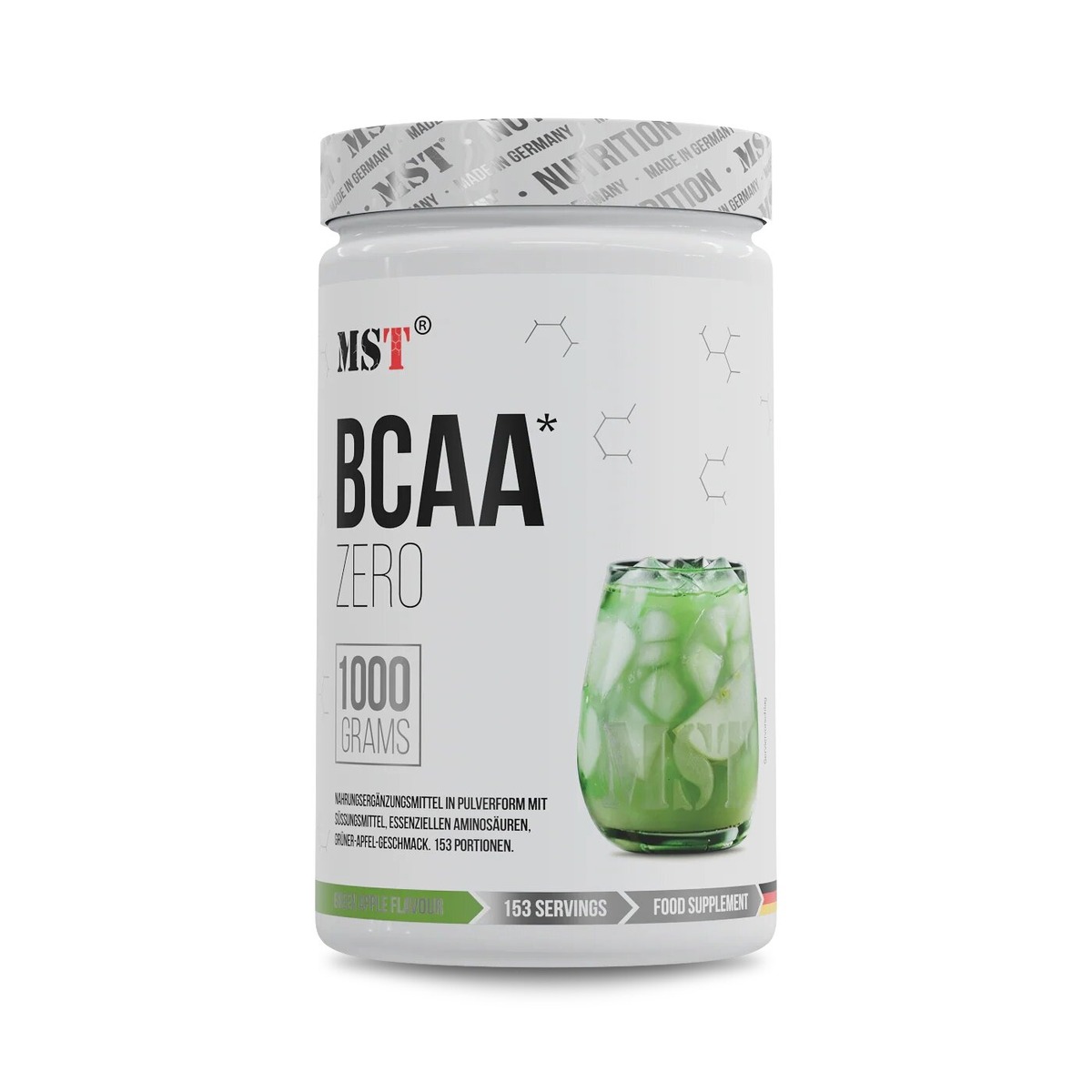 Аминокислоты MST Nutrition BCAA ZERO, 1 кг. Фото 7