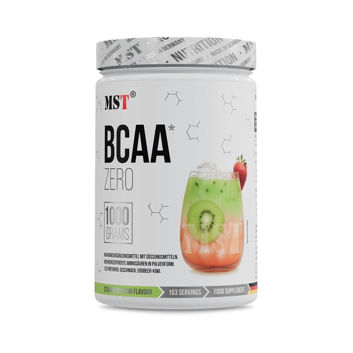 Аминокислоты MST Nutrition BCAA ZERO, 1 кг. Фото 10