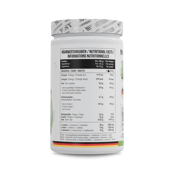 Аминокислоты MST Nutrition BCAA ZERO, 1 кг. Фото 8