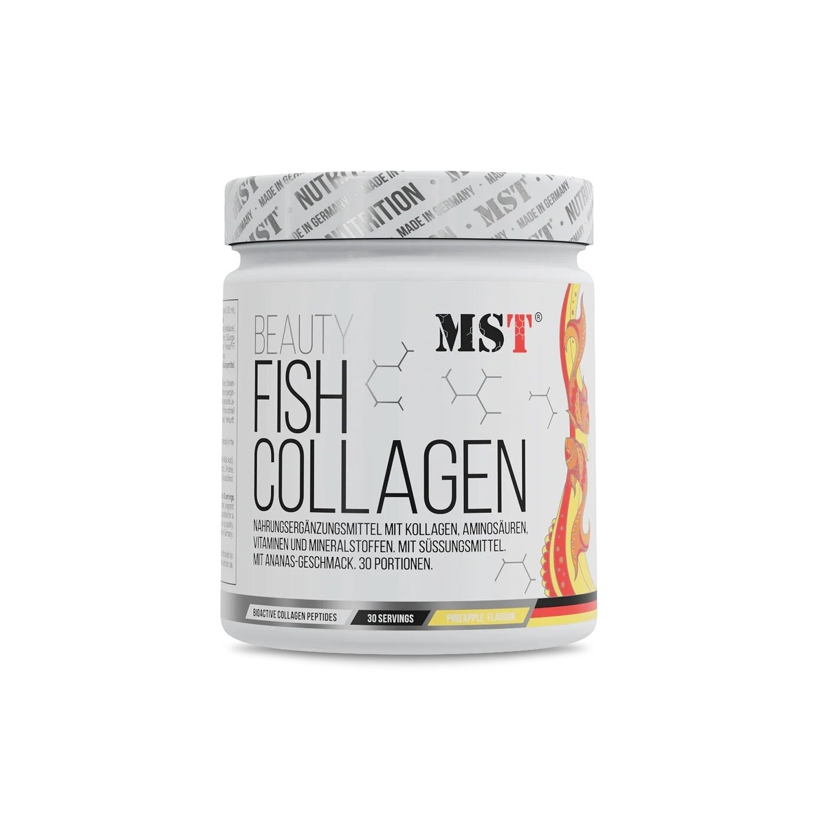 Морський колаген MST Nutrition Fish Collagen Beauty, 225 грам. Фото 4