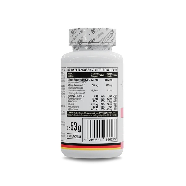 Колагенові пептиди MST Nutrition Skin Beauty Formula, 60 капсул. Фото 2