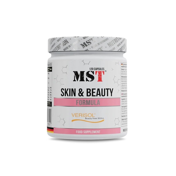 Колагенові пептиди MST Nutrition Skin Beauty Formula, 120 капсул