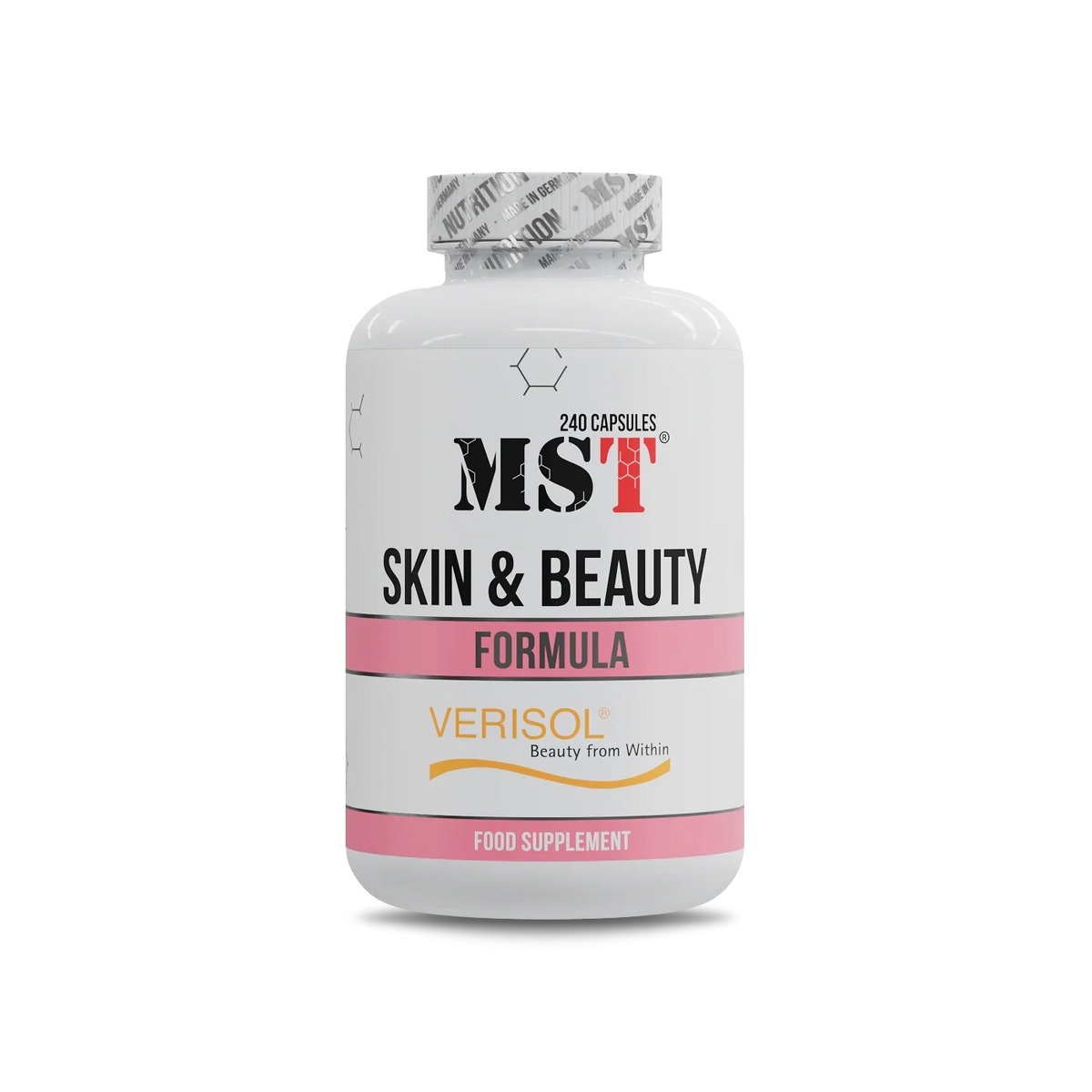 Коллагеновые пептиды MST Nutrition Skin Beauty Formula, 240 капсул