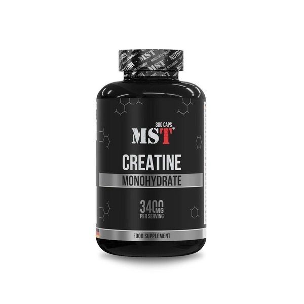 Моногидрат креатина MST Nutrition Creatine Monohydrate, 300 капсул